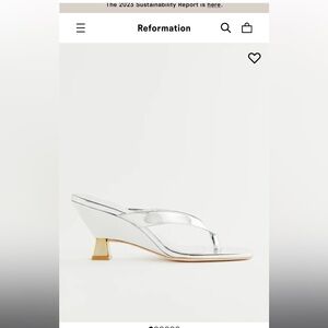 Reformation Gisele Thong Sandal